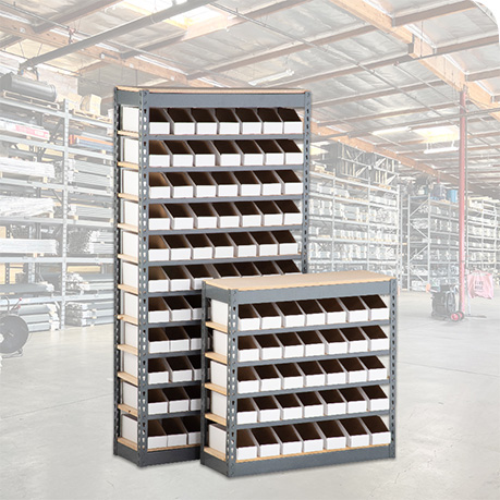 Corrugated Bins and Shelving image